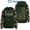 Georgia Bulldogs Camouflage Soldier Fight For American Freedom Hoodie T-Shirt