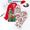 Grinch O Come Let Us Adore Him In Christmas Polyester Pajamas Set