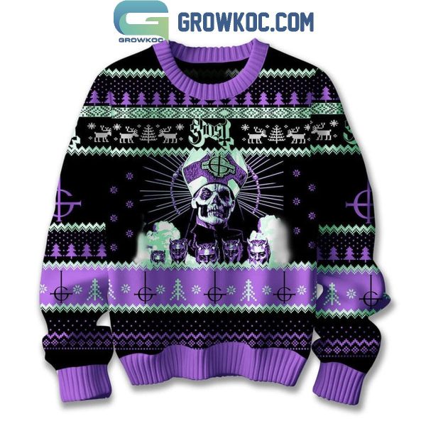 Ghost Fan 2024 Through All The Sorrow We’ve Been Riding High Christmas Ugly Sweater