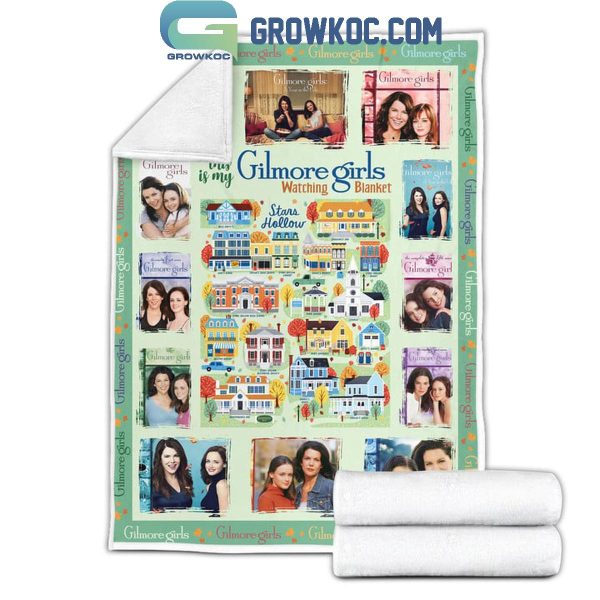 Gilmore Girls 2024 This Is My Watching Fleece Blanket Quilt