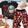 Dr. Pepper I Run On Dr. Pepper Christmas Cheer Fleece Pajamas Set