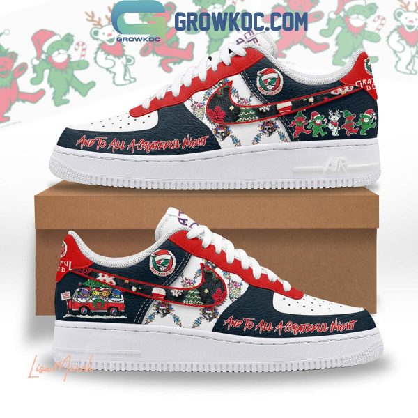 Grateful Dead And To All A Grateful Night Air Force 1 Shoes