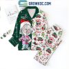 White Christmas Columbia Inn Pine Tree Vermont Polyester Pajamas Set