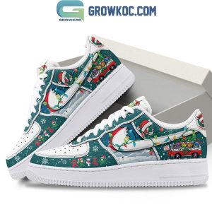 Grateful Dead Happy Holiday 2024 Christmas Air Force 1 Shoes