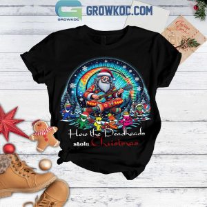 Grateful Dead Have A Deadhead Stole Christmas Fleece Pajamas Set