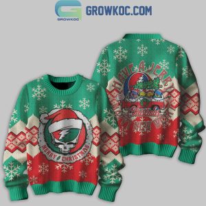 Grateful Dead Have Yourself A Jerry Christmas Happy New Year Ugly Sweater