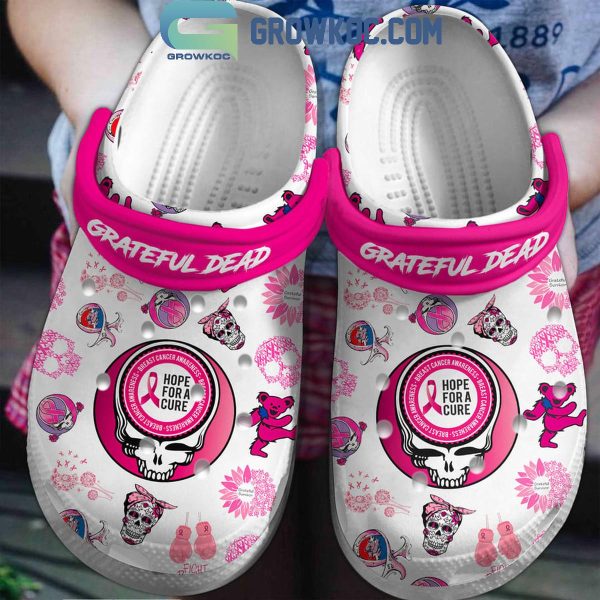 Grateful Dead Hope For A Cure Breast Cancer 2024 Crocs Clogs