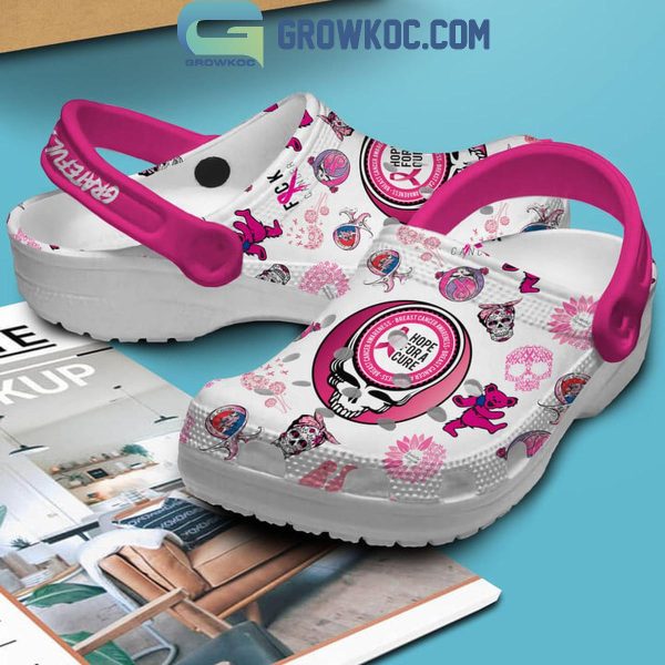 Grateful Dead Hope For A Cure Breast Cancer 2024 Crocs Clogs