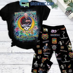 Grateful Dead Phil Lesh Your Music Lights Our Hearts Fleece Pajamas Set