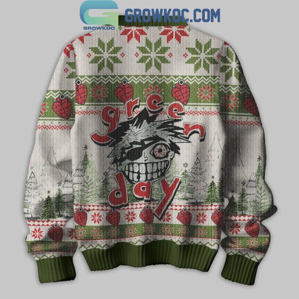 Green Day Happy Holidays 2024 Christmas Ugly Sweater