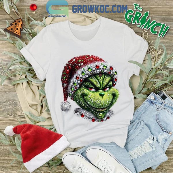 Grinch 2024 The Creepy Smile For Christmas T-Shirt