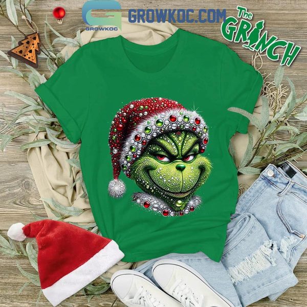 Grinch 2024 The Creepy Smile For Christmas T-Shirt