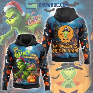 Grinch Halloween Is Grinch Night How Grinch Stole Halloween’s Day Hoodie T-Shirt