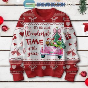 Grinch In Christmas It’s The Most Wonderful Time Of The Year 2024 Ugly Sweater