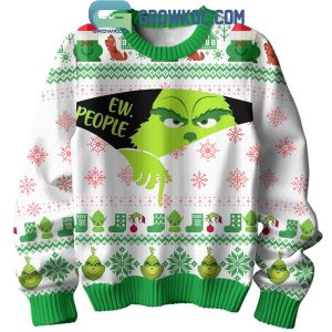 Grinch In Christmas Time Ew People Merry Grinchmas Ugly Sweater