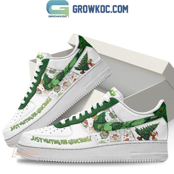 Grinch Just Waiting For Grinchmas 2024 Ew People Air Force 1 Shoes