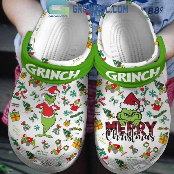 Grinch Merry Christmas 2024 Best Season Crocs Clogs