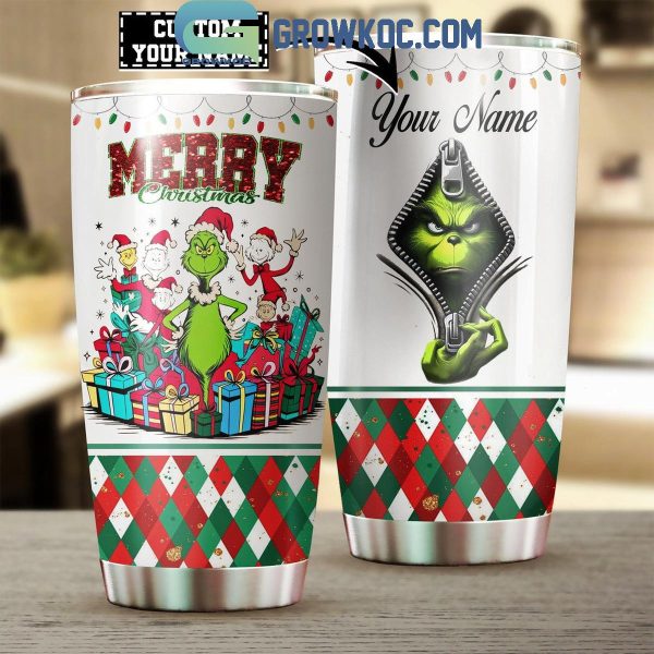 Grinch Merry Christmas 2024 Best Season Personalized Tumbler