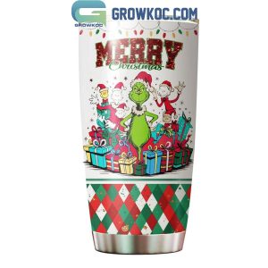 Grinch Merry Christmas 2024 Best Season Personalized Tumbler