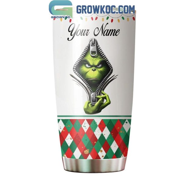 Grinch Merry Christmas 2024 Best Season Personalized Tumbler