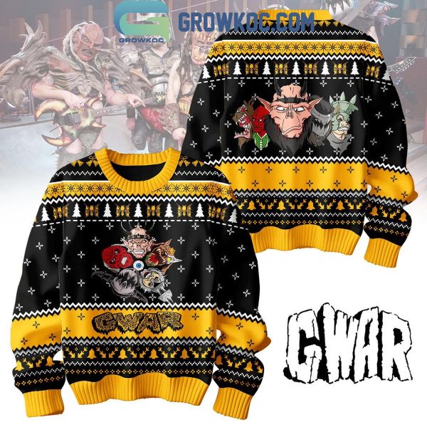 Gwar 2024 Let Us Slay Merry Christmas Ugly Sweater