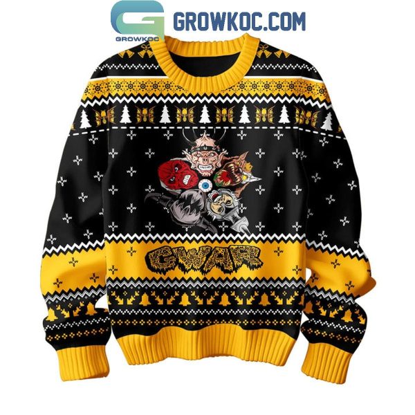 Gwar 2024 Let Us Slay Merry Christmas Ugly Sweater