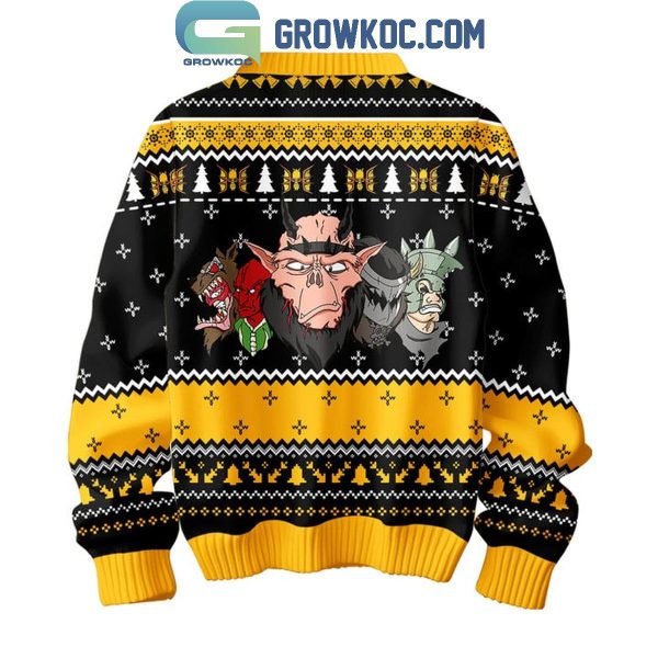 Gwar 2024 Let Us Slay Merry Christmas Ugly Sweater