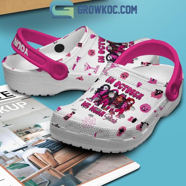 Halloween Horror In October 2024 We Wear Pink Personalized Crocs Clogs