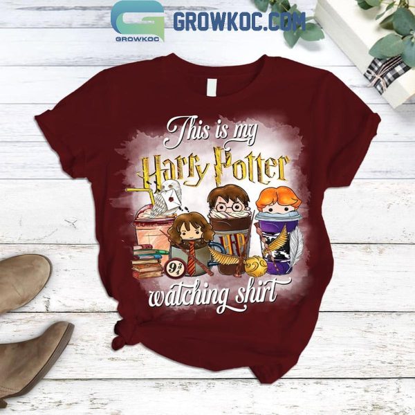 Harry Potter This Is My Harry Potter Christmas Watching Fleece Pajama Set