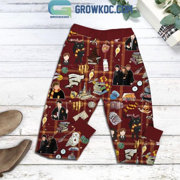 Harry Potter This Is My Harry Potter Christmas Watching Fleece Pajama Set