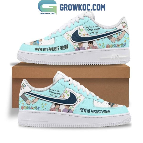 Heartstopper 2024 You Are My Most Fav Person Air Force 1 Shoes