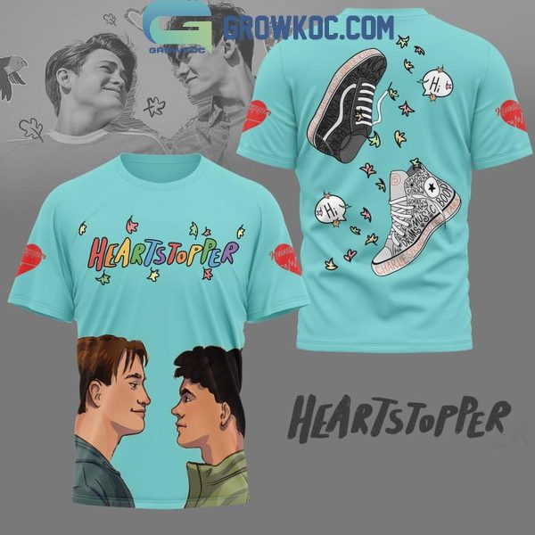 Heartstopper My Favorite Person True Love Hoodie T-Shirt Blue