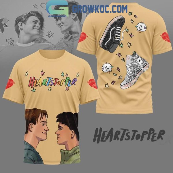 Heartstopper My Favorite Person True Love Yellow Hoodie T-Shirt