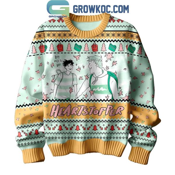 Heartstopper Sometimes Change Can Be A Good Thing 2024 Christmas Ugly Sweater