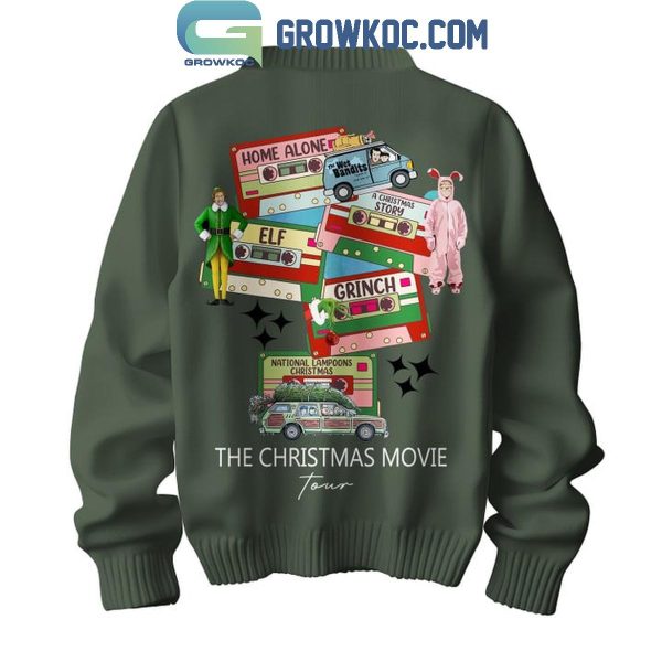 Home Alone Grinch Elf The Christmas Movie Tour 2024 Ugly Sweater