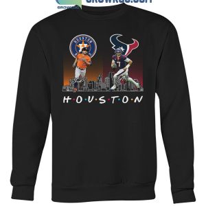 Houston Astros Baseball Houston Texans Football The Friends The Proud T-Shirt