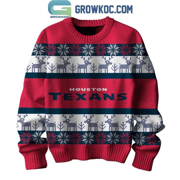 Houston Texans They Not Like Us Christmas Ugly Sweater