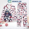 Kansas City Chiefs KC Wolf Victory Love Polyester Pajamas Set