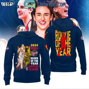 Indiana Fever Caitlin Clark 2024 WNBA Rookie Of The Year Hoodie T-Shirt