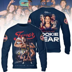 Indiana Fever Caitlin Clark Rookie Of The Year 2024 Hoodie T-Shirt