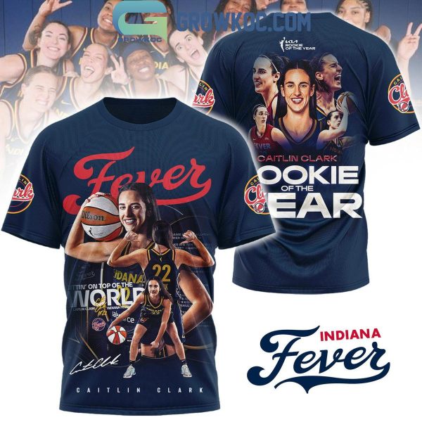 Indiana Fever Caitlin Clark Rookie Of The Year 2024 Hoodie T-Shirt