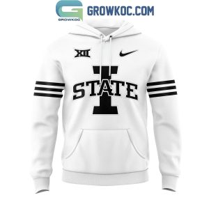 Iowa State Football New Season 2024 Black And White Hoodie T-Shirt