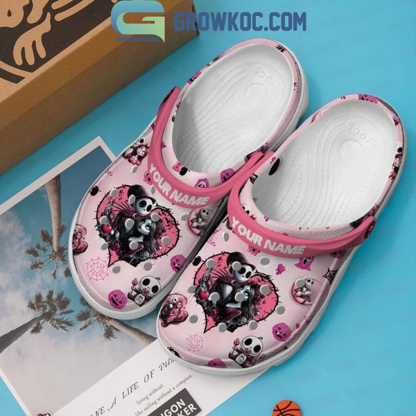 Jack Skellington And The Love Of His Life Sally Personalized Crocs Clogs