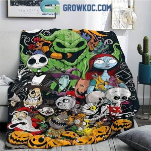 Jack Skellington The Nightmare Before Christmas Personalized Fleece Blanket Quilt