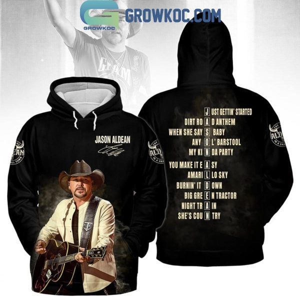 Jason Aldean Just Getting’ Started Dirt Road Anthem Hoodie T-Shirt