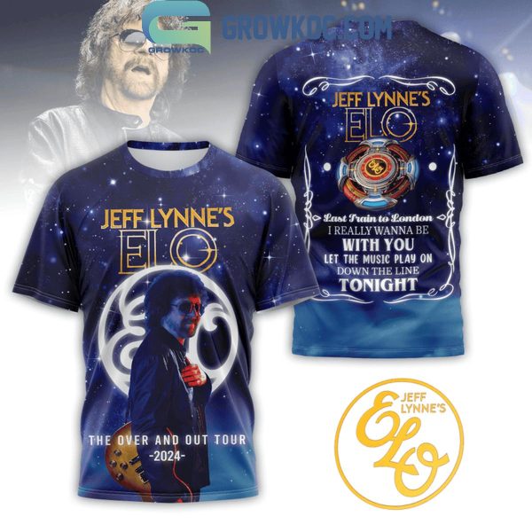 Jeff Lynne’s Elo Last Train To London I Really Wanna Be With You Hoodie T-Shirt