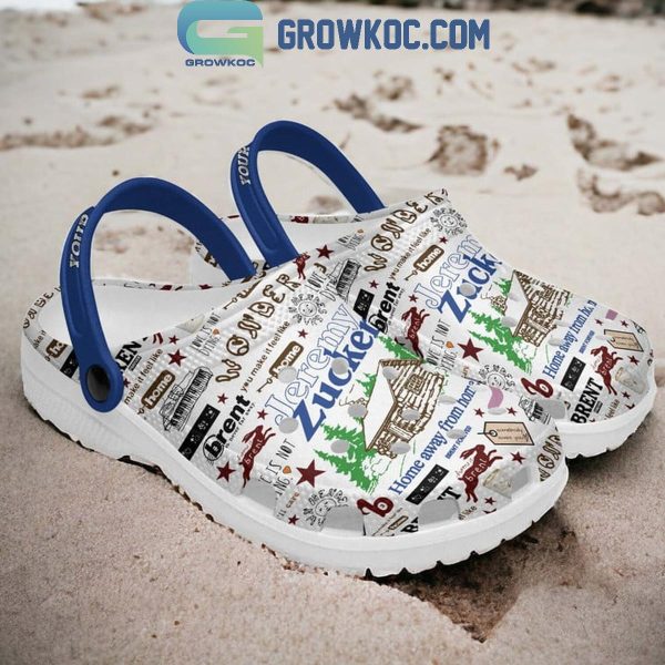 Jeremy Zucker Home Away From Home Personalized Crocs Clogs