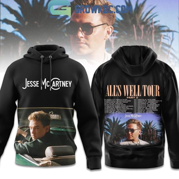 Jesse McCartney 2024 All’s Well Tour Part 2 Hoodie T-Shirt