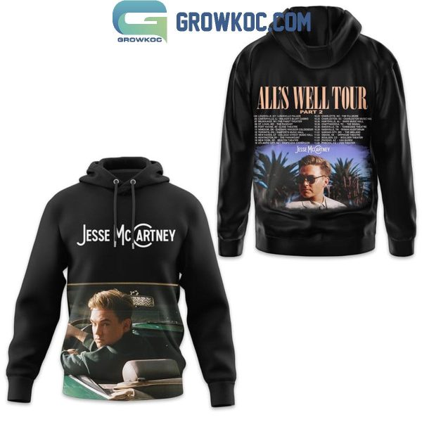 Jesse McCartney 2024 All’s Well Tour Part 2 Hoodie T-Shirt