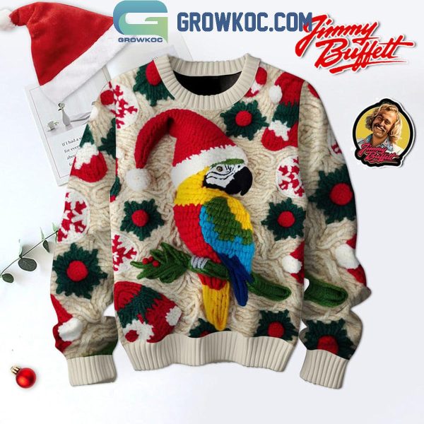 Jimmy Buffett 2024 Margaritaville Christmas Ugly Sweater